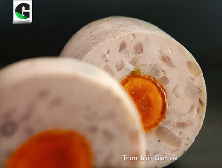 Chả lụa bì trứng muối G Kitchen 200gr