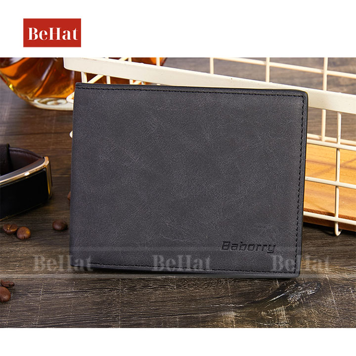 Bóp Ví Nam Đẹp, Phong Cách Cổ Điển, Chất Liệu Chống Nước - Bóp Da Nam