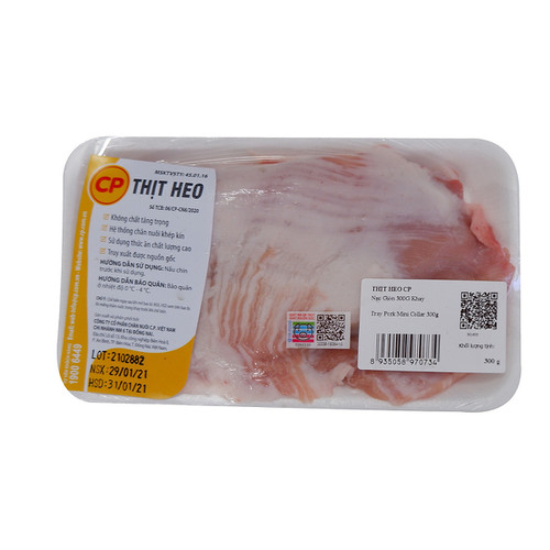 Nạc giòn heo CP - Khay 300g