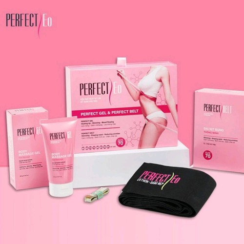 COMBO ĐAI NỊT BỤNG VÀ GEL TAN MỠ PERFECT EO(kèm quà tặng ngẫu nhiên từ 100k tới 200k)