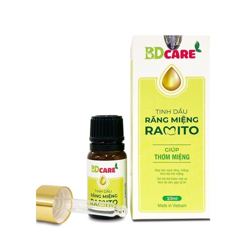 Ramito (VN) - Tinh dầu răng miệng (10ml) cho người lớn & trẻ em (Đọc kĩ hướng dẫn sử dụng trước khi dùng)