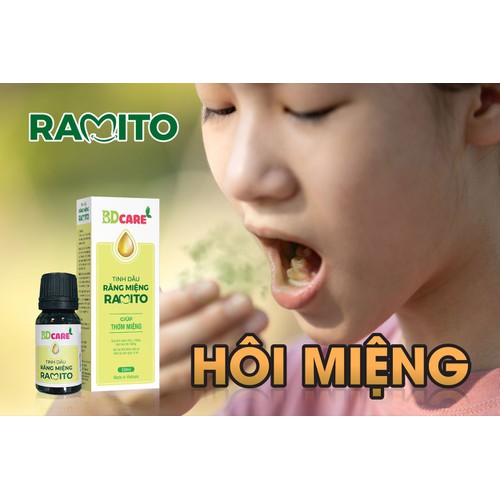 Ramito (VN) - Tinh dầu răng miệng (10ml) cho người lớn & trẻ em (Đọc kĩ hướng dẫn sử dụng trước khi dùng)