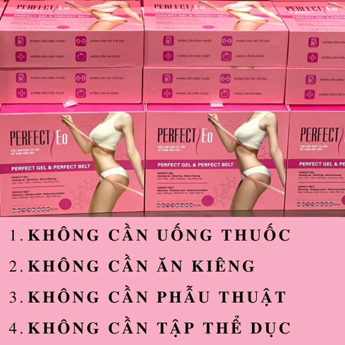 COMBO ĐAI NỊT BỤNG VÀ GEL TAN MỠ PERFECT EO(kèm quà tặng ngẫu nhiên từ 100k tới 200k)