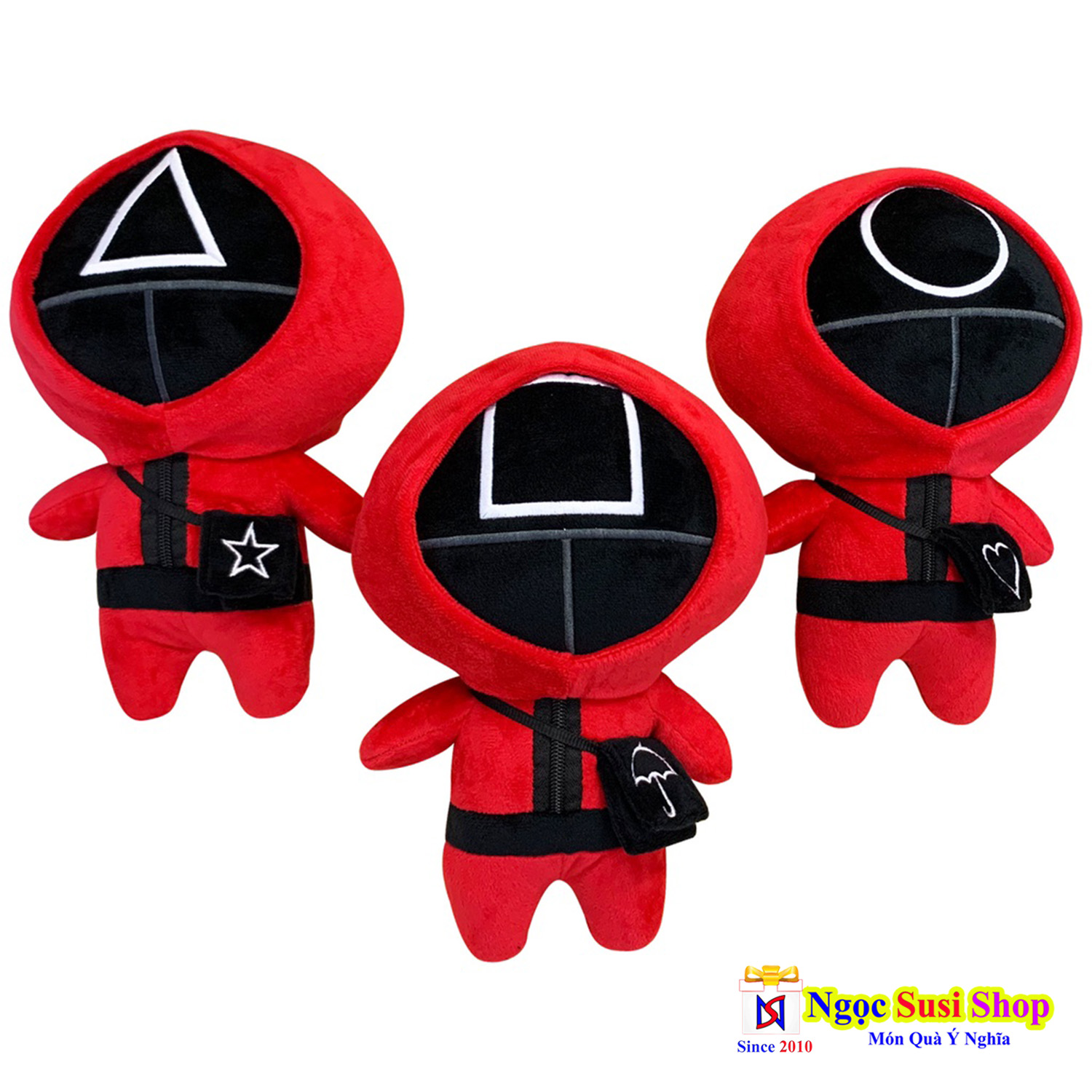 GẤU BÔNG TRÒ CHƠI CON MỰC KHỔNG LỒ SQUID GAME [ SIÊU ĐẸP]