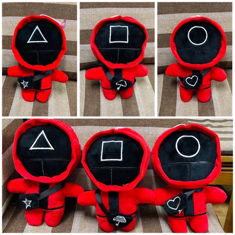 GẤU BÔNG TRÒ CHƠI CON MỰC KHỔNG LỒ SQUID GAME [ SIÊU ĐẸP]