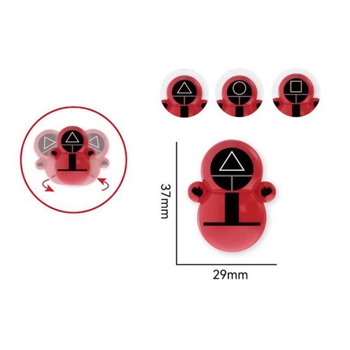 Lật đật mini hot tiktok.Trò chơi con mực squit game