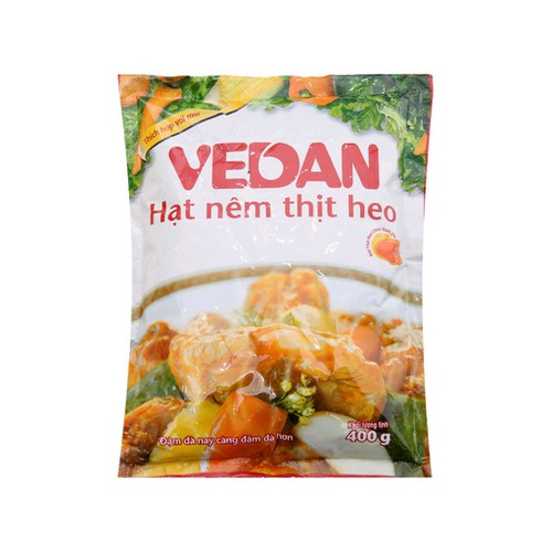 Hạt nêm thịt heo Vedan - Gói 400g - HSD 0/10/22