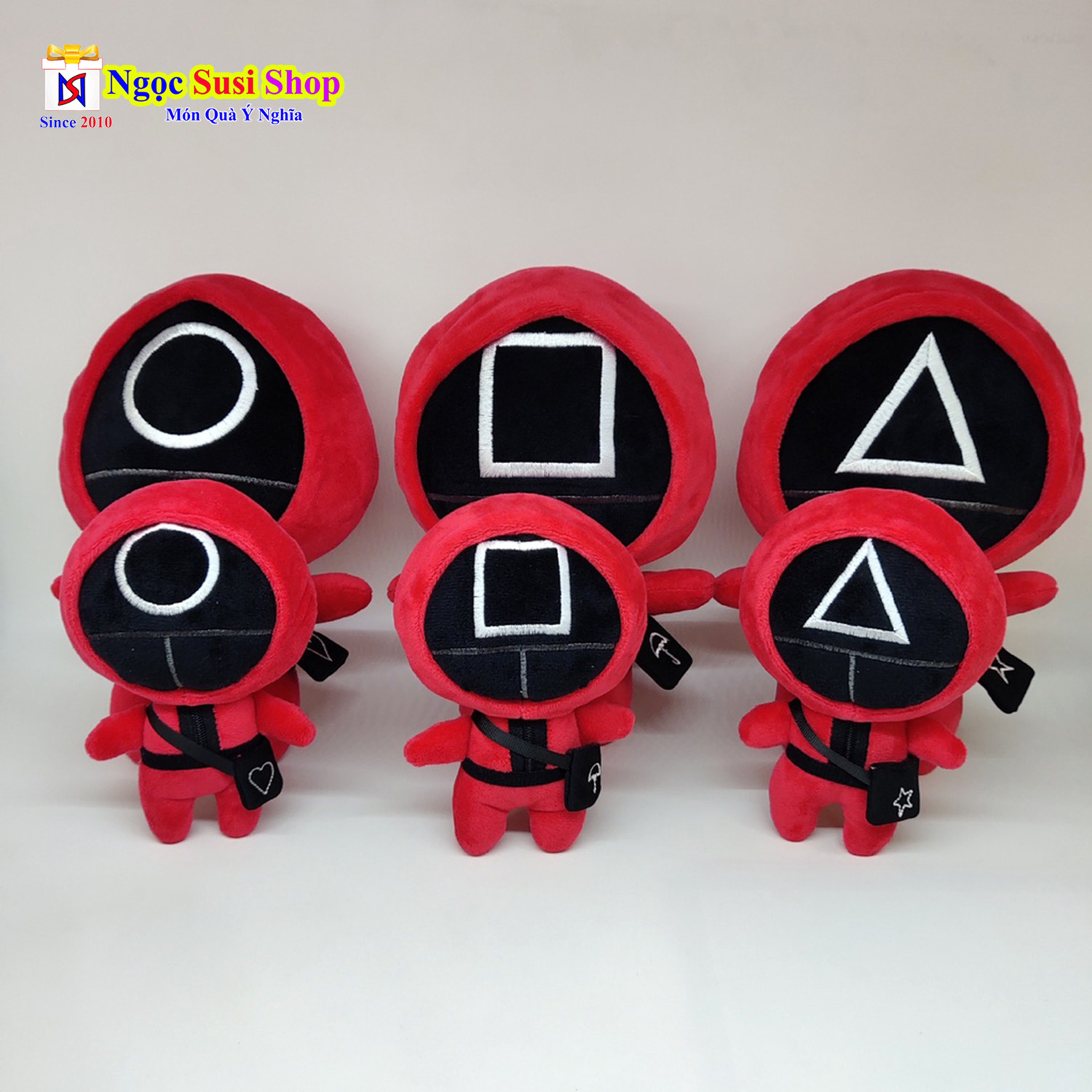 GẤU BÔNG TRÒ CHƠI CON MỰC KHỔNG LỒ SQUID GAME [ SIÊU ĐẸP]