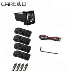Bộ cảm biến áp suất lốp van trong, gắn nút chờ sẵn trên các xe ô tô. Thương hiệu Careud - FX926NF+