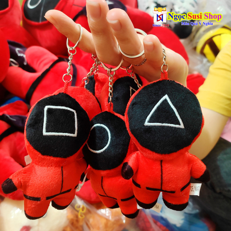 GẤU BÔNG TRÒ CHƠI CON MỰC KHỔNG LỒ SQUID GAME [ SIÊU ĐẸP]