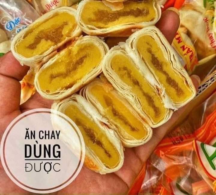 Hình ảnh Combo 2 Gói Bánh pía Phúc Anh 130gr gói 5 cái - Date mới