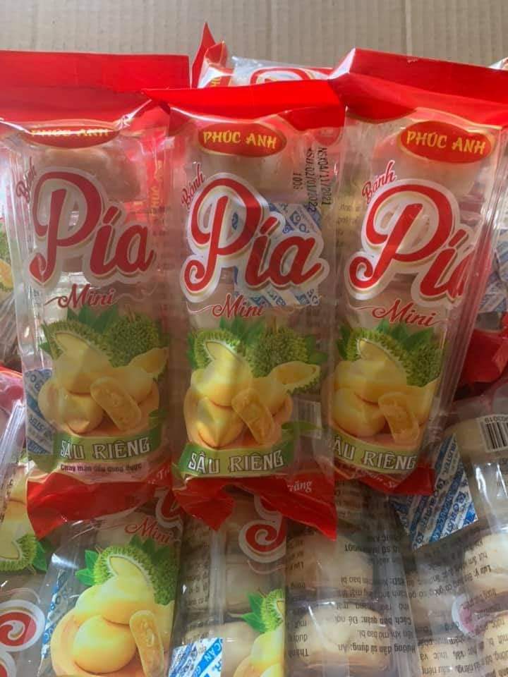 Hình ảnh Combo 2 Gói Bánh pía Phúc Anh 130gr gói 5 cái - Date mới