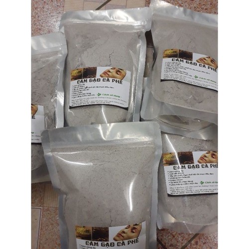 500gr Tinh Bột cám gạo cà phê tắm trắng