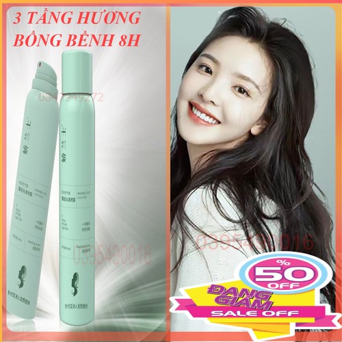 Chai xịt tóc Dầu Gội đầu khô thần tốc SPES 3 Tầng Hương 150ml Không Dầu Bết Dính Bồng bềnh Suốt 8H an toàn tiện lợi
