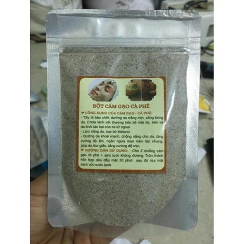 500gr Bột Cám gạo cà phê đắp mặt tắm trắng
