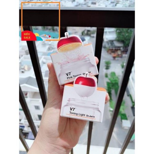 Kem Mặt V7 Toning light Dr.Jart+ - toning light và pink toning - Mini size - Full size