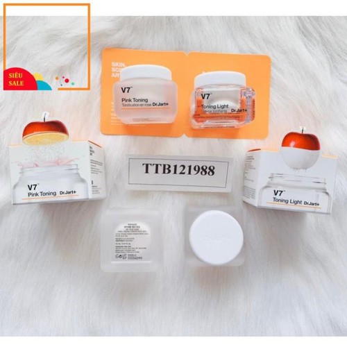 Kem Mặt V7 Toning light Dr.Jart+ - toning light và pink toning - Mini size - Full size