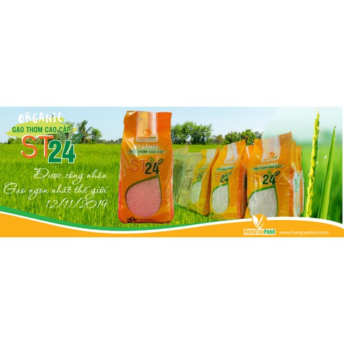 Gạo Hữu Cơ ST24