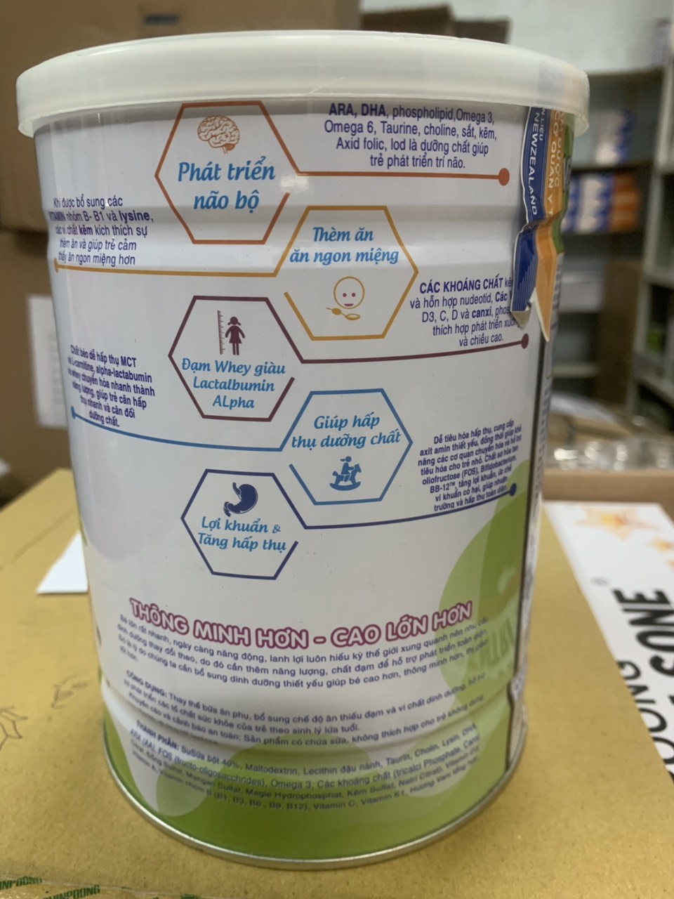 Sữa Bột VISTAGOLD IQ & Grow 900Gram