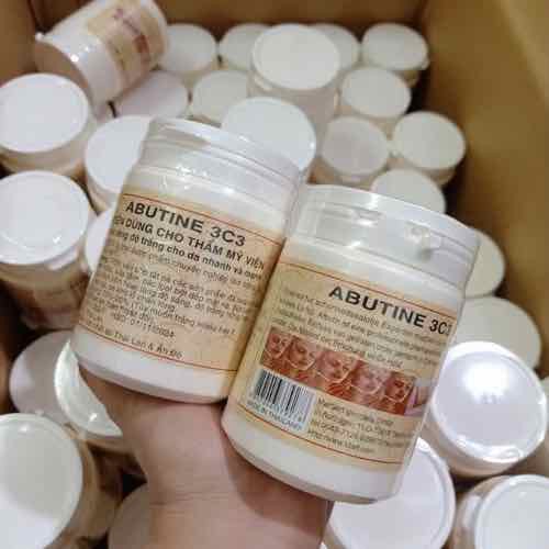 kem body kích trắng abutine 3c3