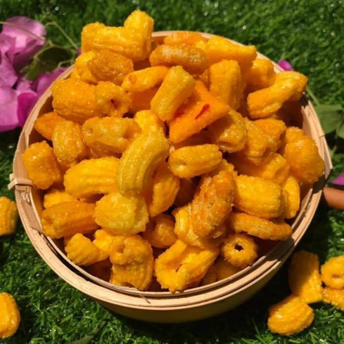 Nui chiên mắm tỏi ớt