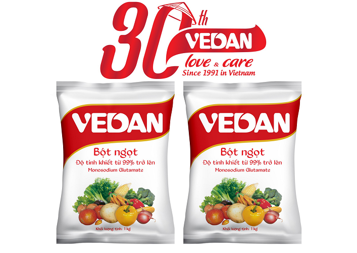 Hình ảnh Bột Ngọt Vedan 1kg - Combo 2 gói