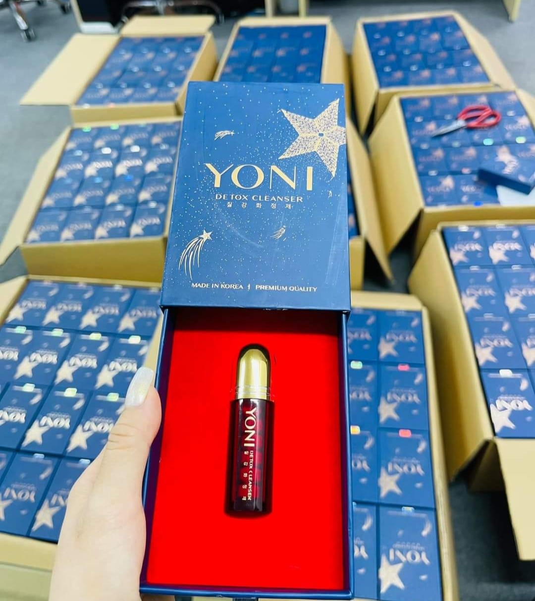 VIÊN ĐẶT PHỤ KHOA YONI HÀN QUỐC HỘP 6 VIÊN HẾT VIÊM, HẾT HÔI, SE KHÍT CÔ BÉ