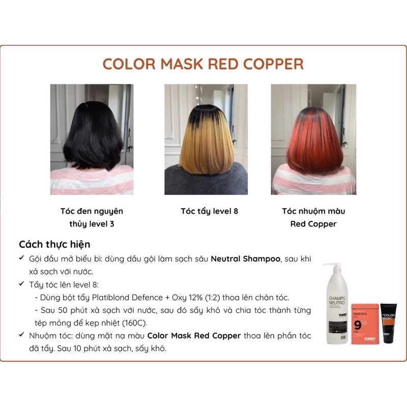 Mặt nạ nhuộm tóc màu Xám khói SILVER Color Refresh Mask Yunsey 200ml