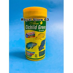 Ahm Turkey Cichlid Green Granulat thức ăn cho cá Ali hủ 90g