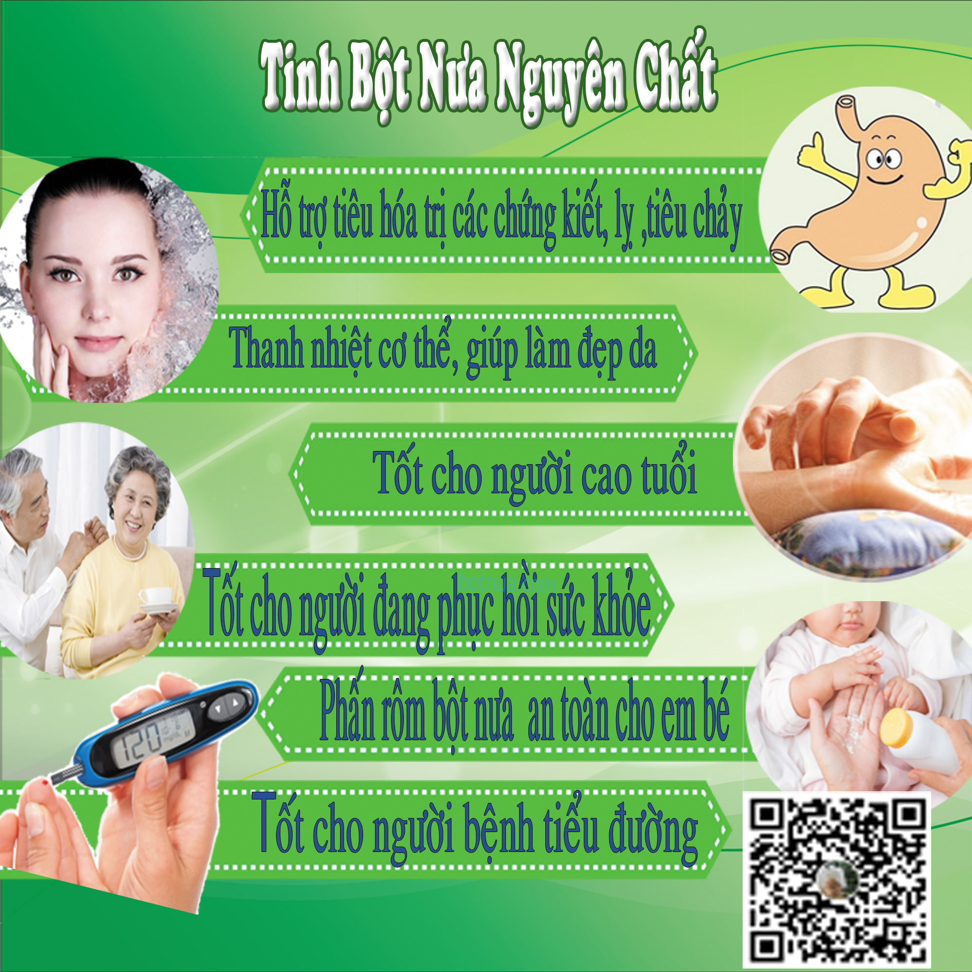 Hình ảnh Bột nưa nguyên chất bến tre