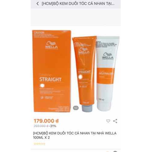 THUỐC UỐN DUỖI TÓC WELLA 2 IN 1