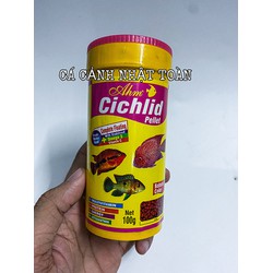 THỨC ĂN CHO CÁ  KIM CƯƠNG HỒNG KÉT AHM CICHLID PELLET TURKEY 100G