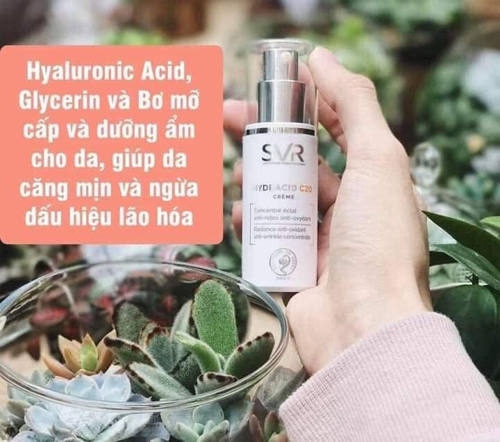 Hình ảnh KEM DƯỠNG CHỐNG LÃO HÓA VÀ LÀM SÁNG DA SVR HYDRACID C20 CREAM 30ML CHÍNH HÃNG