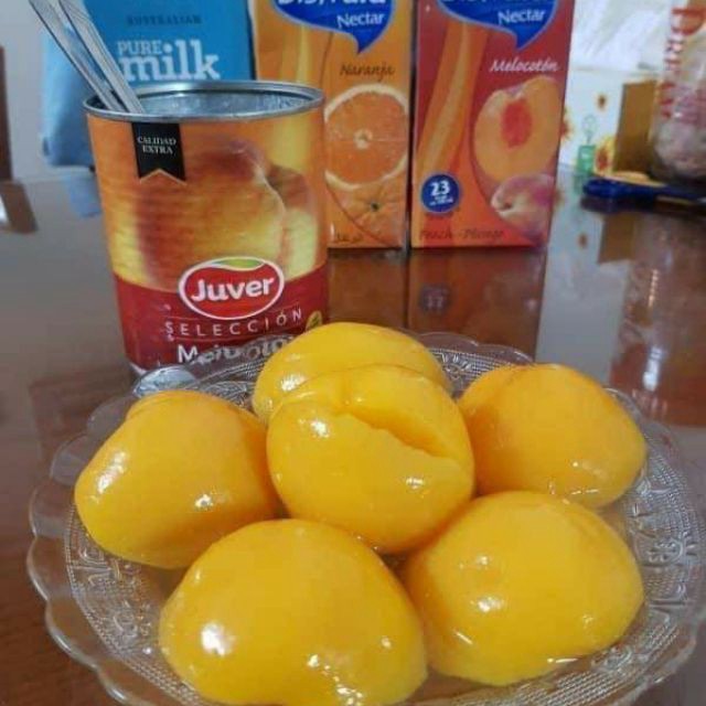Hình ảnh Đào Ngâm Juver Tây Ban Nha 800gr - HSD 12/2022