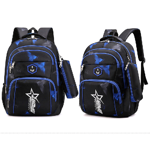 Balo nam nữ cho học sinh cấp 2, cấp 3 đi học, cặp sách học sinh trung học cá tính có kèm túi ví đựng bút