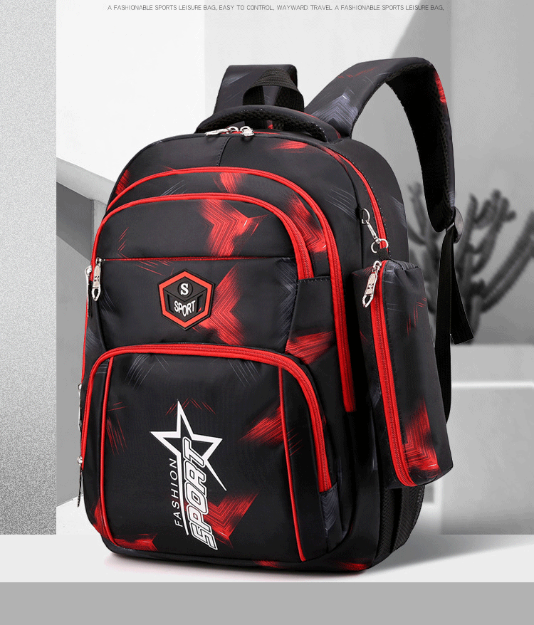 Balo nam nữ cho học sinh cấp 2, cấp 3 đi học, cặp sách học sinh trung học cá tính có kèm túi ví đựng bút