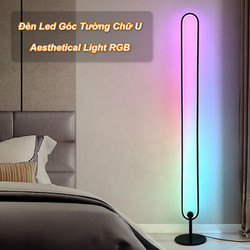 Đèn Led Góc Tường Chữ U Aesthetical Light RGB - Dominate The Market