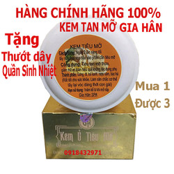 Kem tan mỡ gia hân