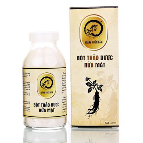 Bột rửa mặt hoàng thiên sâm