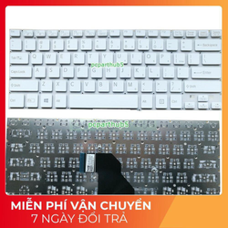 Bàn phím laptop Sony SVF143A1YW SVF14327SGB SVF14327SGW SVF14327SGP
