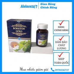 Bổ Não Bonaton Gold, Viên Uống Bổ Não, Tuần Hoàn Máu Não, 50 Viên
