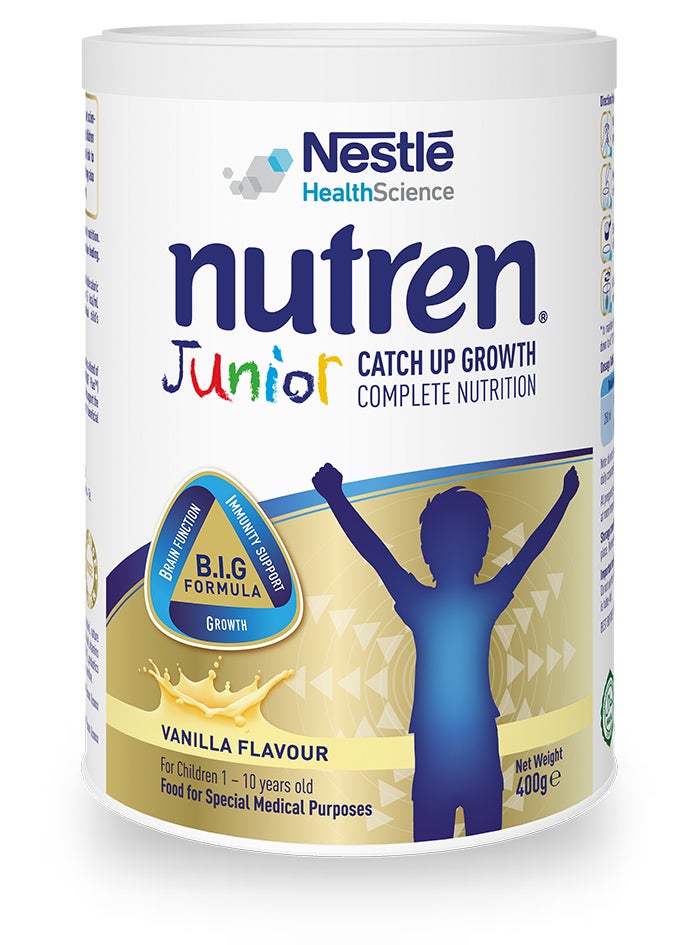 SỮA TĂNG CÂN NUTREN JUNIOR THỤY SĨ 800G (DÀNH CHO TRẺ 1-10 TUỔI)