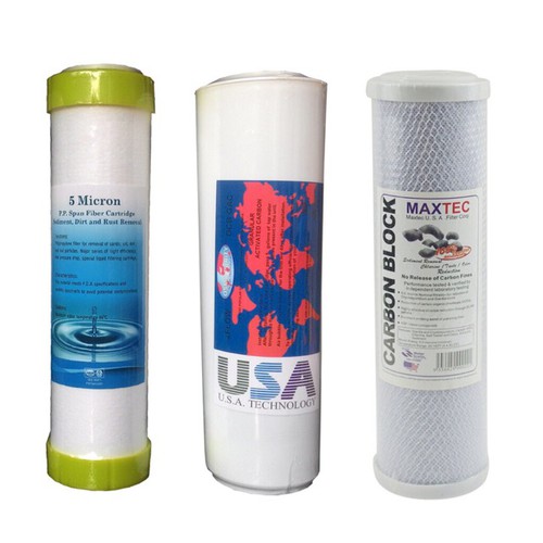 Hình ảnh Bộ 3 lõi lọc nước số 1, 2, 3 dùng cho máy lọc nước RO - 4023_70288885