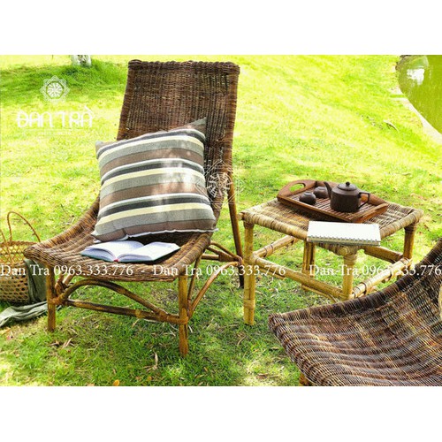 Ghế Võng Mây Resort Đan Trà - Nội Thất Mây Tre Đan