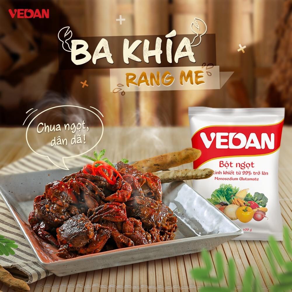 Hình ảnh Bột Ngọt Vedan 1kg - Combo 2 gói