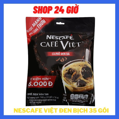 Bịch Cafe Việt Đen 35 Gói