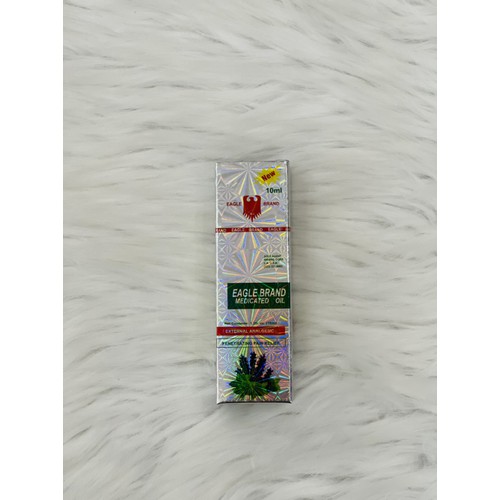 Dầu Gió dạng lăn Con ó Trắng Singapore Eagle Brand Medicated 10ml (NEW) – Loại II