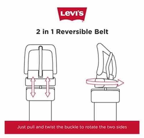 DÂY NỊT DA NAM LEVI’S XÁCH TAY MỸ SIZE 30-32-34-36-38