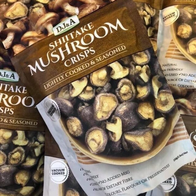 Hình ảnh NẤM SẤY GIÒN DJ&A SHIITAKE MUSHROOM CRISPS CHÍNH HÃNG