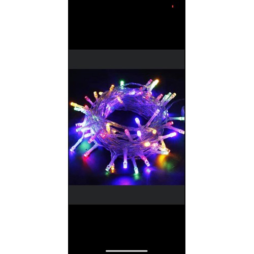 Dây đèn led trang trí tết cây cảnh cây đào, phòng ngủ và ngoài trời loại nháy kim màu Vàng/Trắng/Nhiều màu dài 4m